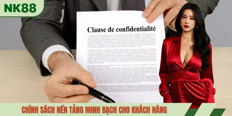 Chính sách nền tảng minh bạch cho khách hàng